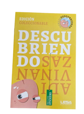 Libro Descubriendo Adivinanzas C/Sticker Amarillo Lesa Editorial