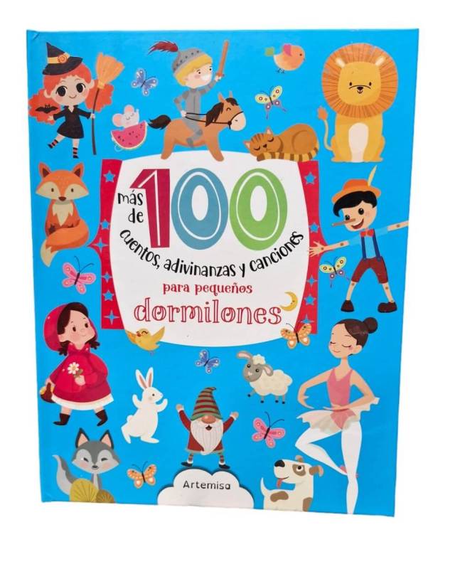 Libro 100 Cuentos Adivinanzas Y Canciones Ed Artemisa