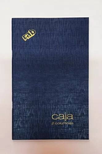Libro Contabilidad Caja 2 Columnas 17X26 Rab 19 Folios