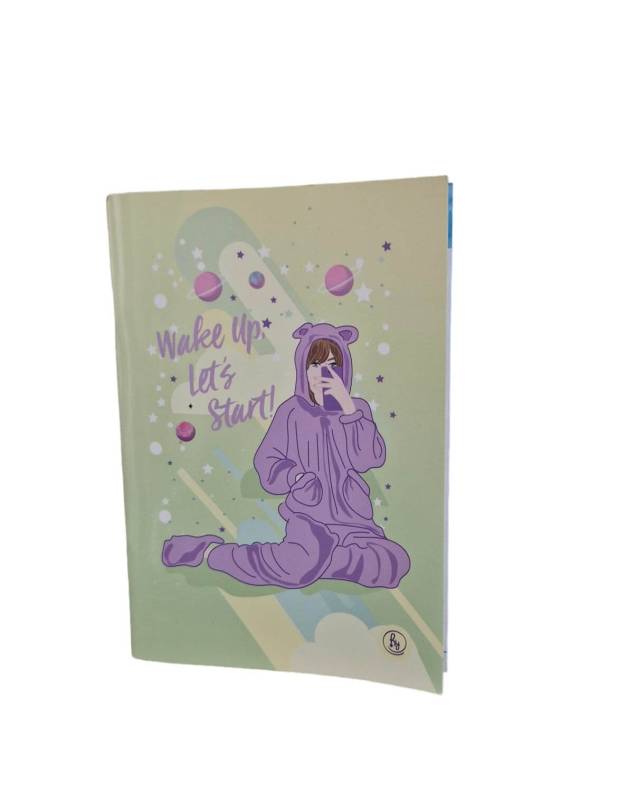 Libreta Ry Acaballada 64Hjs 10.5 X 15 Cm Wake Up