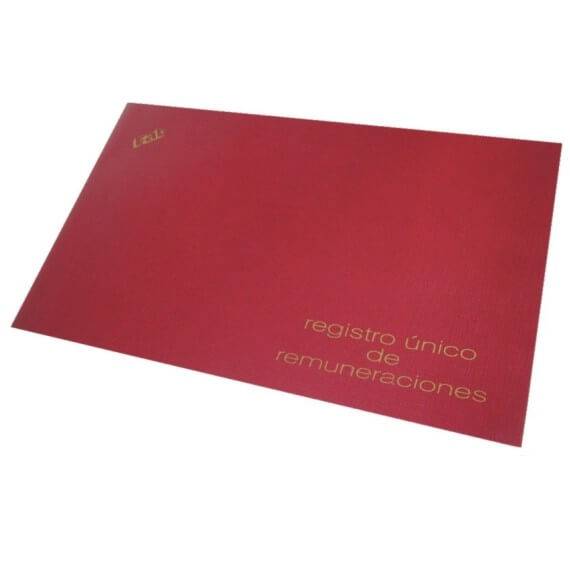 Libro Registro De Remuneraciones Unico 2308 Rab T/F 25 Folios