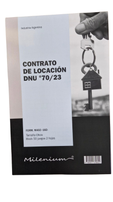 Talonario Contrato De Locación Oficio 50 Juegos M460