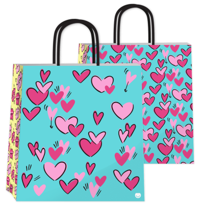 Bolsa P/Regalo Romipack Love Colours 22X24