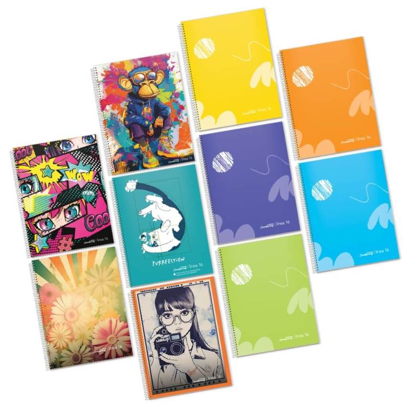 Cuaderno Ledesma Linea 16 Low Cost  X 70 H Cuadric Caja X 60 Un