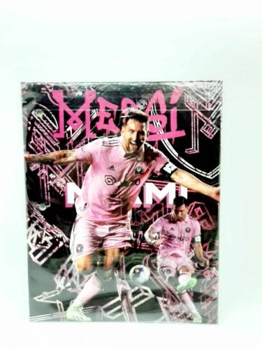 Carpeta C/cordon N°3 Maucci Messi Miami Cartoné