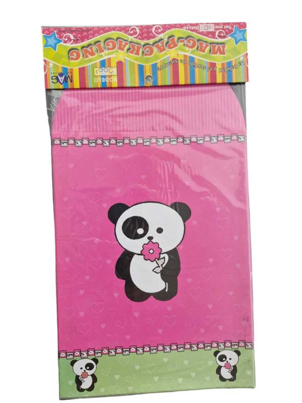 Sobre Bolsa P/Regalo Mag 17X23 Cm Paq X 10 Un Panda 3001
