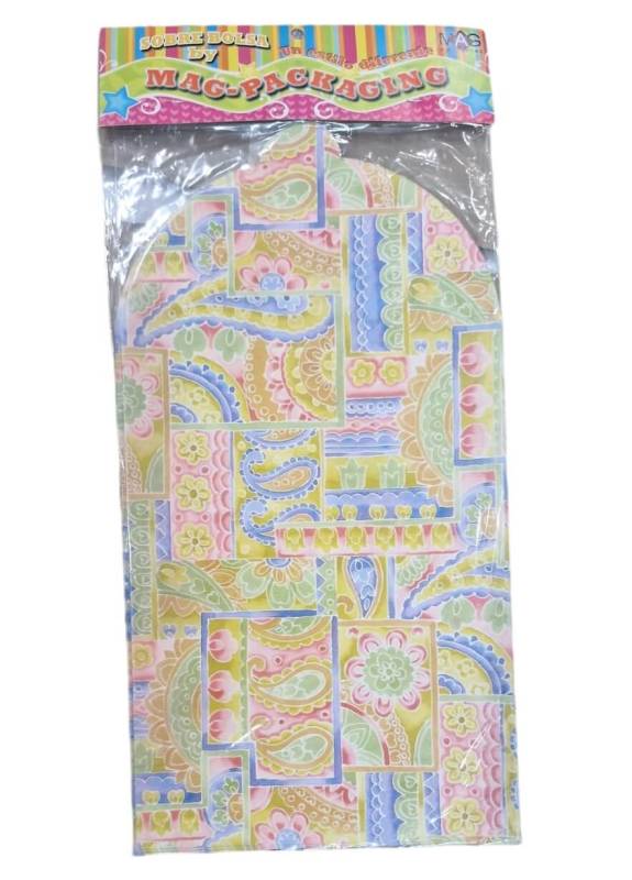 Sobre Bolsa P/Regalo Mag 17X23 Cm Paq X 10 Un Flores 3002