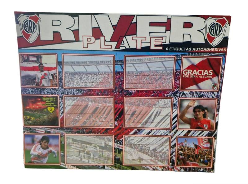 Etiquetas Escolar Mag 6 Planchas X 6 Unid River