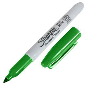 Marcador Sharpie Fino Permanente Verde