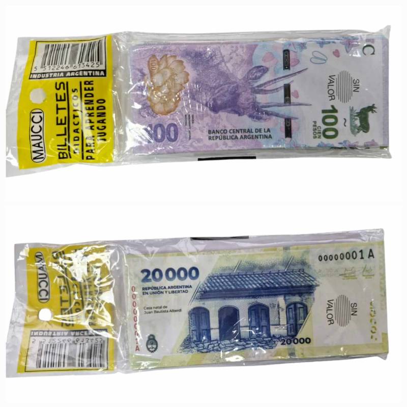 Billetes De Moneda Local Para Jugar Y Aprender