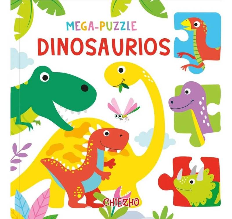 Libro Megapuzzle Dinosaurios Chiezho 30005