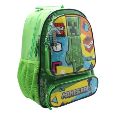 Mochila Cresko Minecraft 16 Espalda Mi113