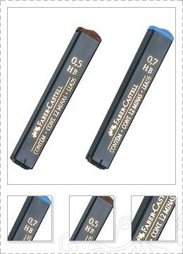Minas Faber De Grafito Tubo X 12 Unid 0,7Mm 2B Caja X 12 Un
