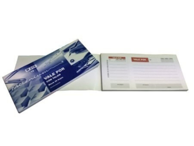 Talonario Vale Por C/Talón M210