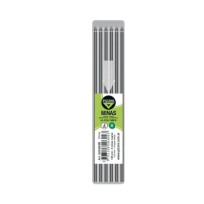 Minas Pizzini 2Mm B 120Mm Estuche X 6 Minas 