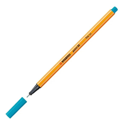 Microfibra Stabilo Point 88/31 Pta Metal 0,4Mm Azul Claro