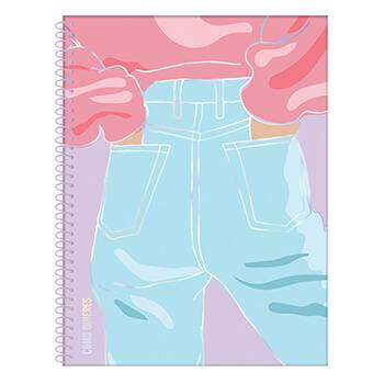 Cuaderno Mooving 29,7 C/Esp T/Semi Rígida 80 Hjs Raya Como Quieres 8136