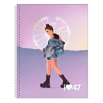 Cuaderno Mooving 29,7 C/Esp T/Semi Rígida 80 Hjs Raya 47 Street 8213