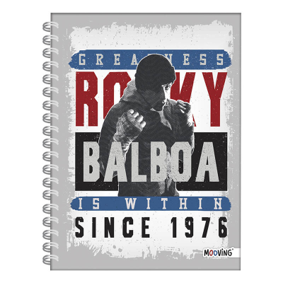 Cuaderno Mooving 16X21 C/Esp Td 80 Hjs Raya Rocky 5224