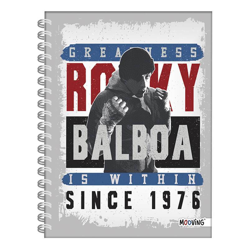 Cuaderno Mooving 16X21 C/Esp Td 80 Hjs Raya Rocky 5224
