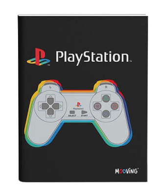 Cuaderno Mooving Playstation T/Flex 48 Hjs Raya 2219  