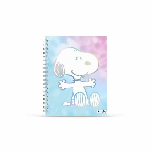 Cuaderno Mooving 16x21 C/esp Td 80 Hjs Raya Snoopy 5134