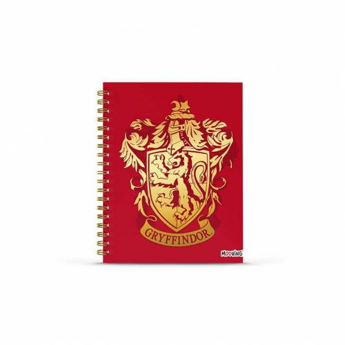 Cuaderno Mooving 16x21 C/esp Td 80 Hjs Raya Harry Potter 5222
