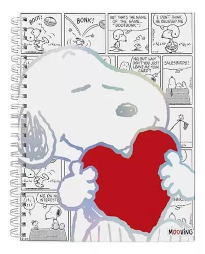 Cuaderno Mooving 29,7 C/esp T/dura 96 Hjs Raya Snoopy 6134