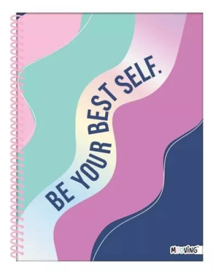 Cuaderno Mooving 29,7 C/Esp T/Semi Rígida 80 Hjs Raya Fab 8235
