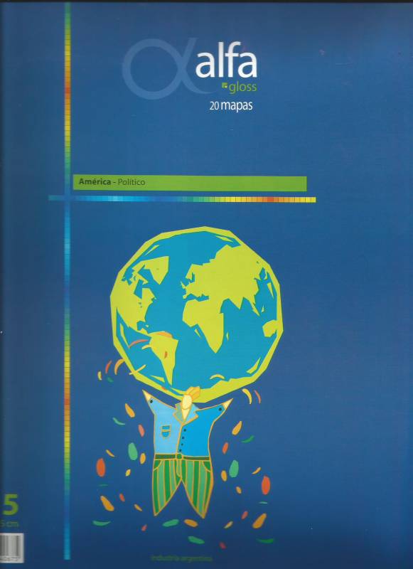 Mapa Alfa N°5 Político Buenos Aires 20 Hjs