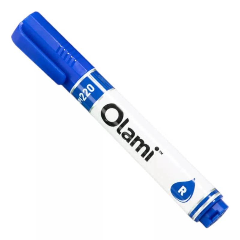 Marcador Olami P/Pizarra Pta Red Azul Mpi220