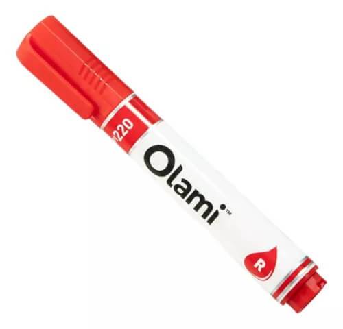 Marcador Olami P/Pizarra Pta Red Rojo Mpi220