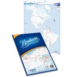 Mapa Rivadavia N°3 Político América Central 40 Hjs