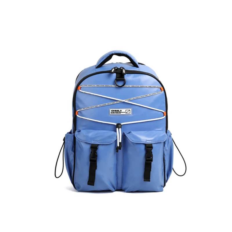 Mochila Chimola New M158 Azul Espalda 17´