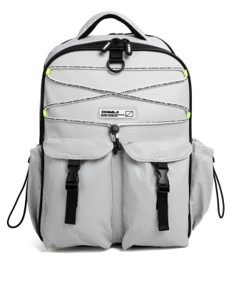 Mochila Chimola New M158 Gris Espalda 17´