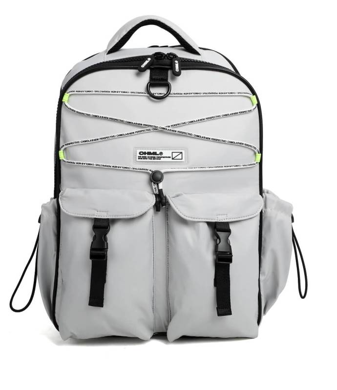 Mochila Chimola New M158 Gris Espalda 17´