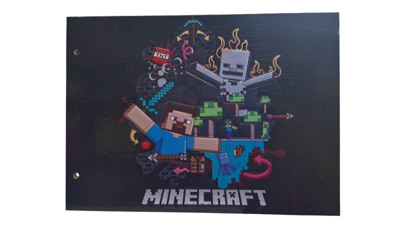 Carpeta C/Cordon N°5 Oliver Minecraft Cartoné