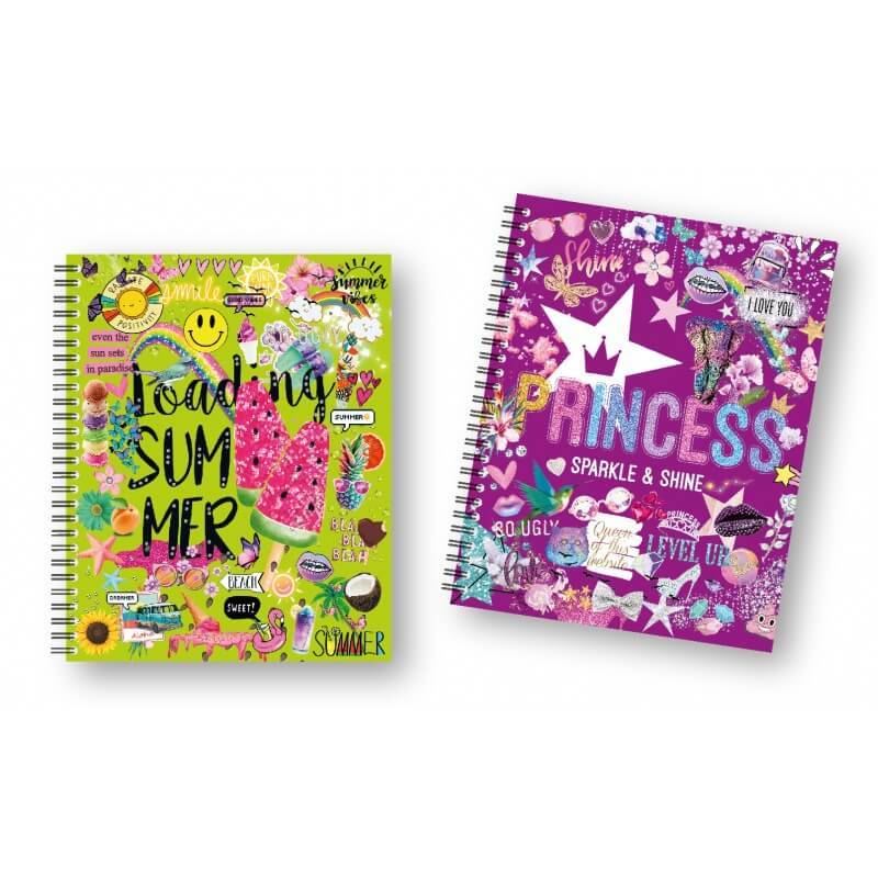 Cuaderno Onix 16X21 C/Esp 96 Hjs Cuadriculado Shiny