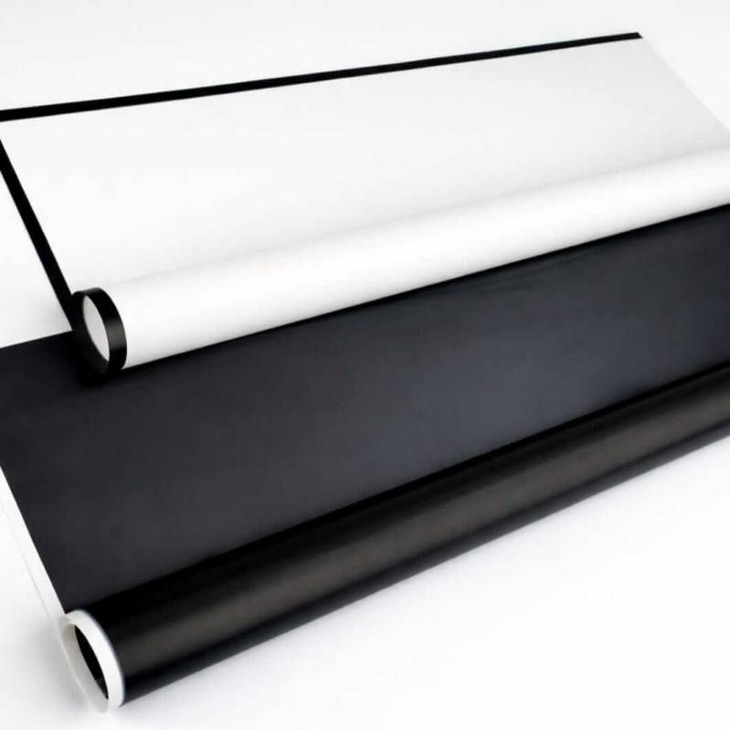 Papel Coreano Rexon 57X57Cm Blanco Y Negro 069 Paq X 10