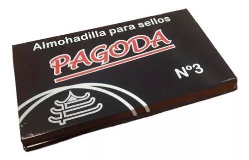 Almohadilla P/Sellos Pagoda N°3