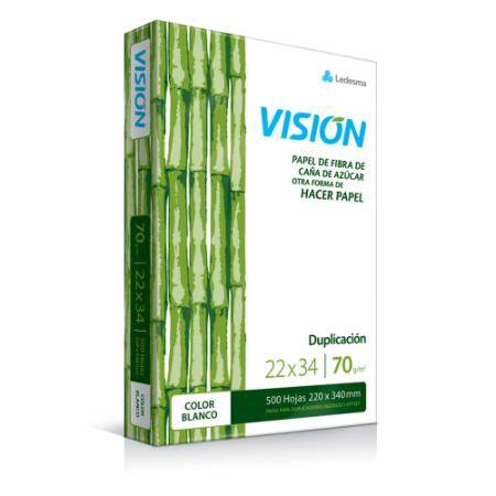 Papel Ledesma Vision 70 Gr Oficio 22X34 Duplicación