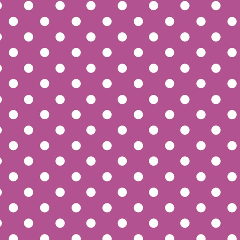 Papel Lunares Blanco Fondo Lila