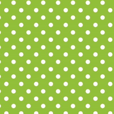 Papel Lunares Blanco Fondo Verde Manzana