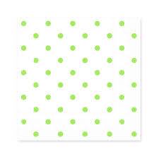 Papel Lunares Verde Manzana Fondo Blanco