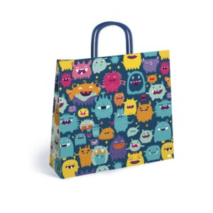 Bolsa P/Regalo Romipack Little Monster 30X32