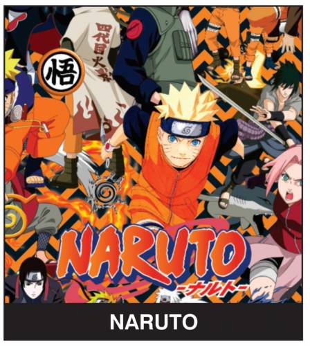 Papel Plastificado Fantasia Naruto