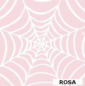Papel Araña Rosa Pastel