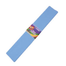 Papel Crepe Celeste Paq X 10 Unid