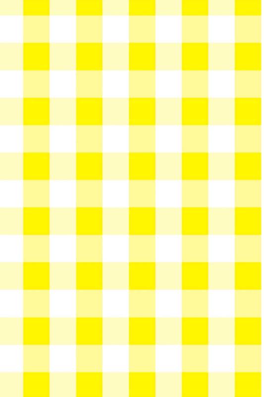 Papel Cuadrille Amarillo Plastificado