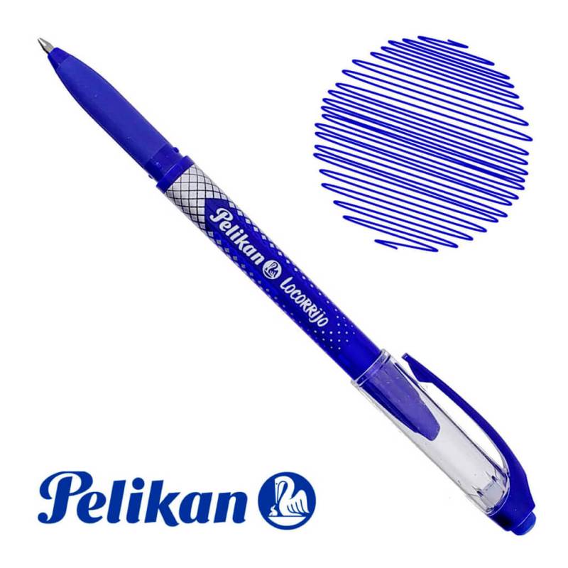 Lapicera Roller Pelikan Locorrijo Borrable Azul